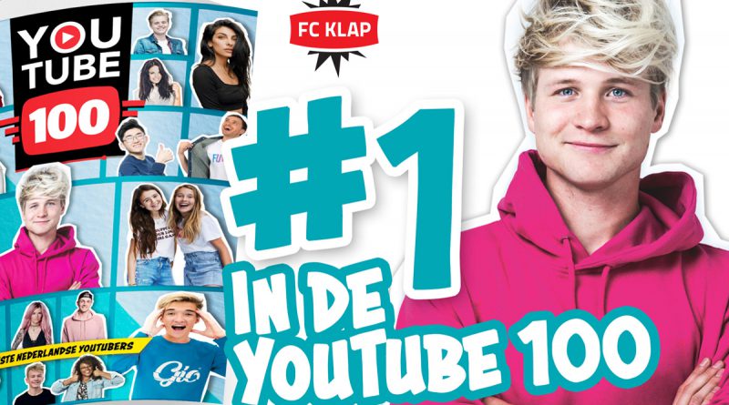 YouTube100 top 100 nummer 1 Kelvin Boerma Kalvijn